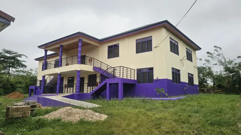 Atweaman SHS Library - completed two-storey library