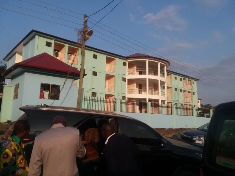 200 Beds Hostel, Birim Central - completed hostel block