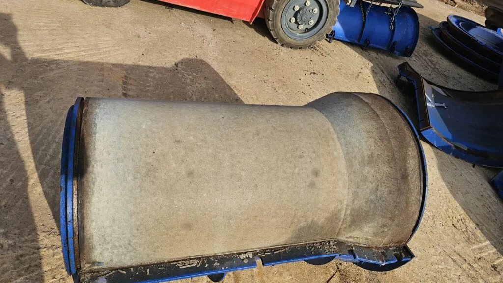 Concrete pipe unit at the yard