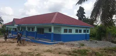 Akroso Male & Female Ward - side elevation