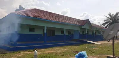 Akroso Male & Female Ward - completed ward and grounds