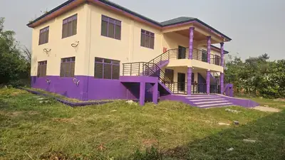 Atweaman SHS Library - external staircase and entrance