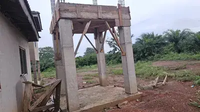 Akim Oda MCE Bungalow - water storage tower