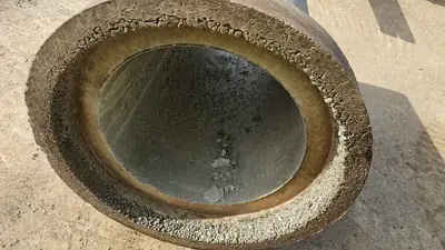 Concrete pipe - socket end