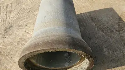 Concrete pipe - internal bore