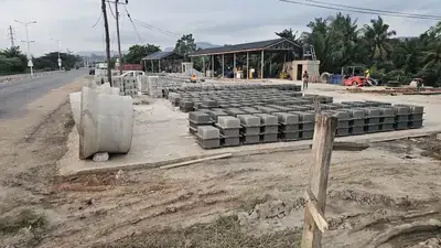 Production yard overview